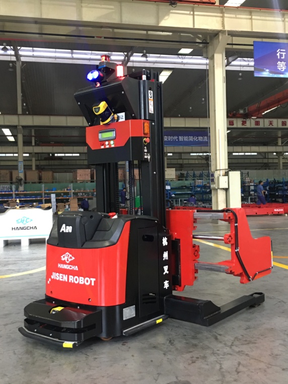 杭叉無人駕駛AGV，又推新品利器