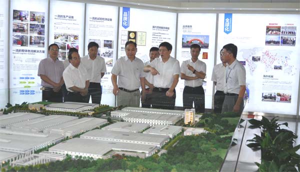 浙江省委常委、組織部長黃建發(fā)赴杭叉集團調(diào)研